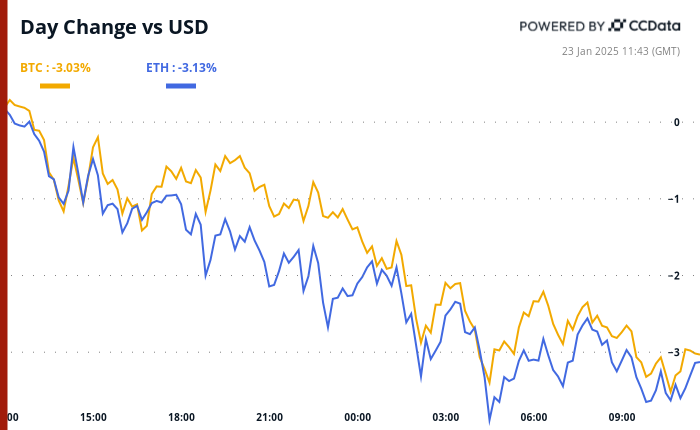 Crypto Daybook Americas: Retail Demand Provides Firm Underpinning to Weaker Markets