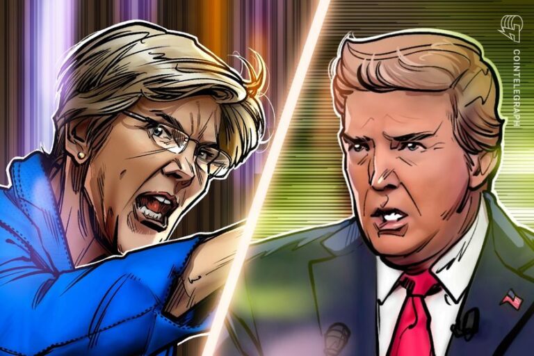 Elizabeth Warren joins call for probe of Trump over crypto tokens