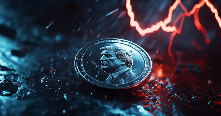 TRUMP memecoin falls 50% as President ignores Bitcoin, crypto on first day in office