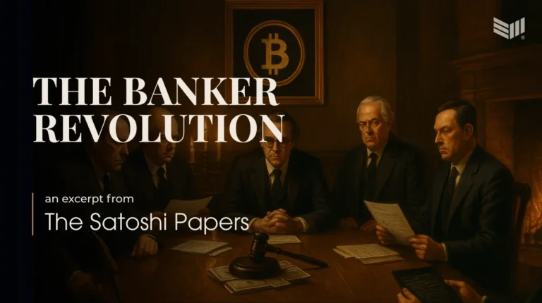 An Excerpt From The Satoshi Papers: The Banker Revolution