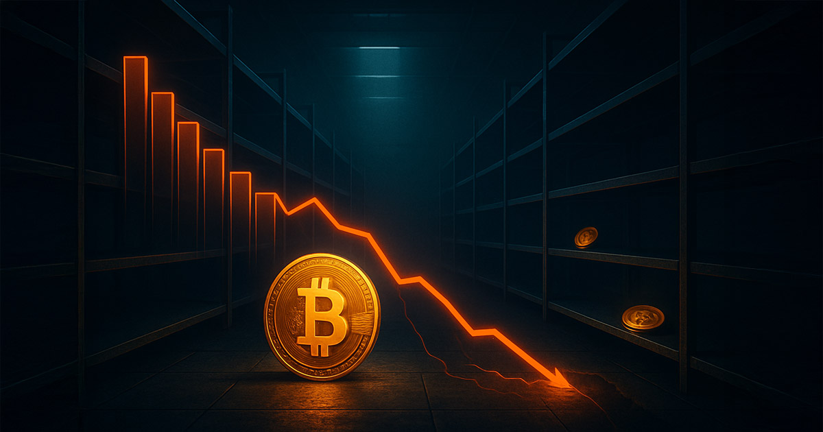 Bitcoin supply on exchanges reaches lowest since 2018