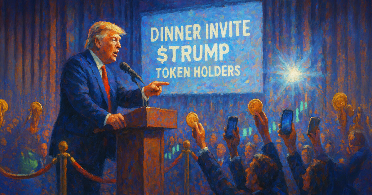 Trump memecoin surges 50% as President to hold dinner with top global TRUMP token investors