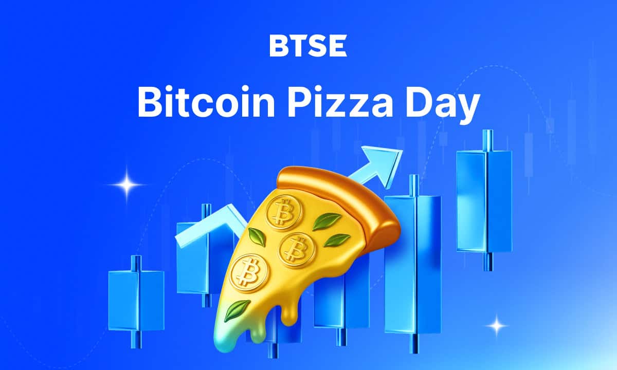 BTSE Announces Bitcoin Pizza Day Campaign Milestones