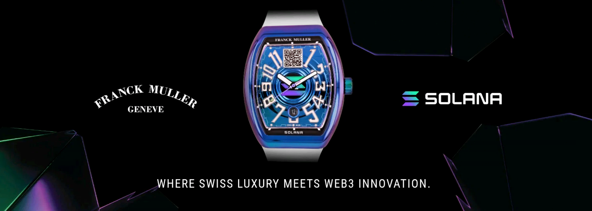 Swiss watchmaker Franck Muller Unveils Limited Edition Solana Watch