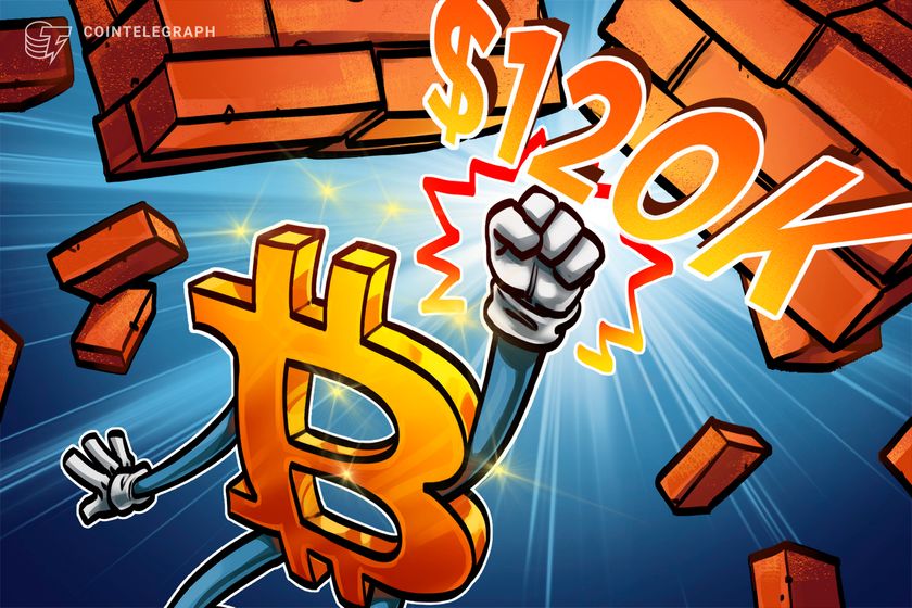 Bitcoin breakout to $120K on radar as markets forget Fed July rate cut