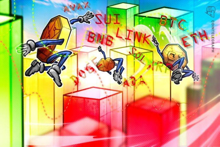 Price predictions 5/16: BTC, ETH, XRP, BNB, SOL, DOGE, ADA, SUI, LINK, AVAX