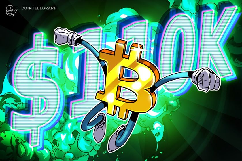 Bitcoin continues rally to surpass $110K for the first time