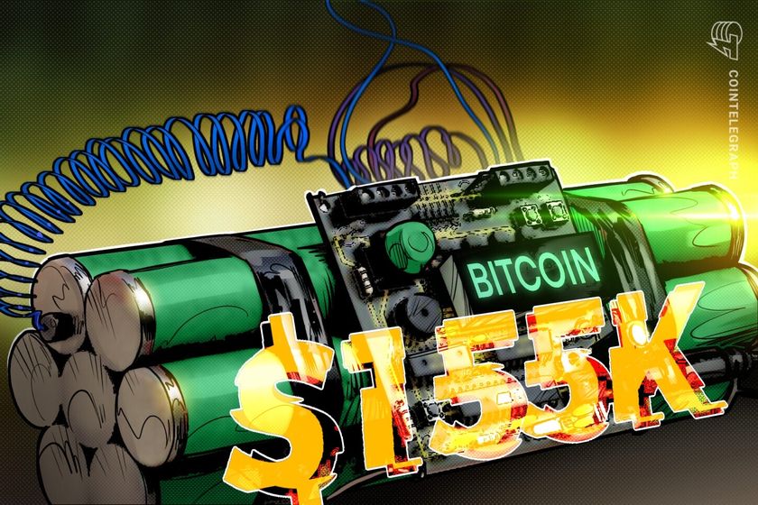 BTC price seeks $155K 'trigger' — 5 Things to know in Bitcoin this week