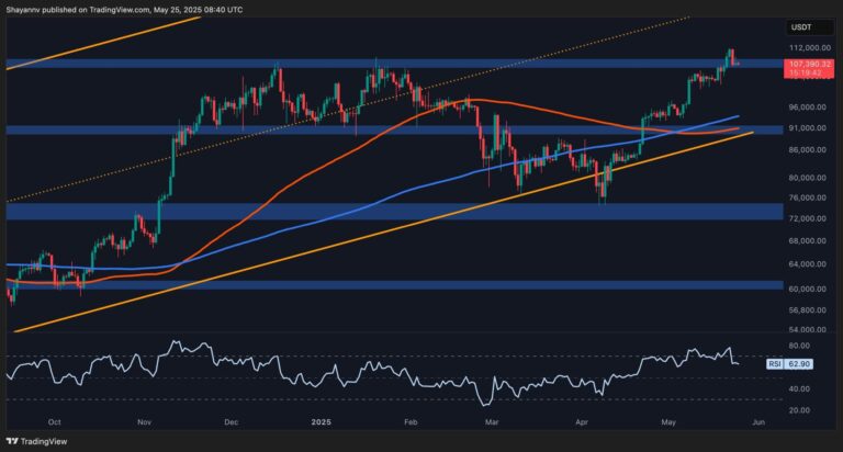 Bitcoin Price Analysis: BTC Displays Signs of Weakness Following New All-Time High