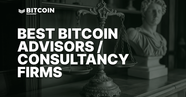 9 of the Best Bitcoin Consultants To Help You Secure Your Bitcoin in 2025