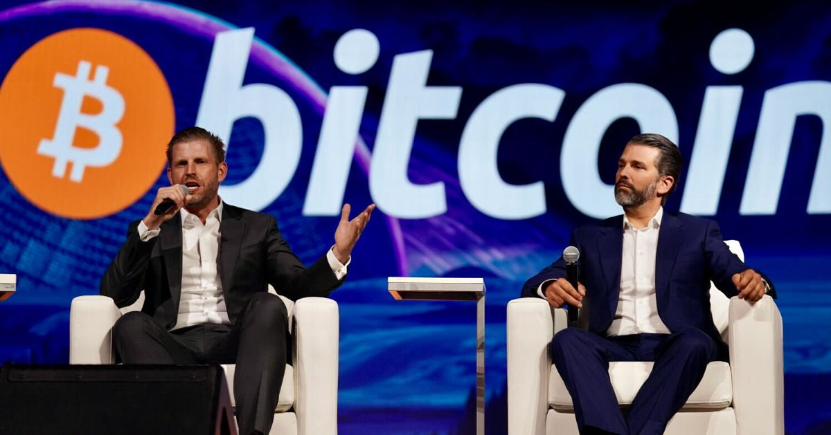 Eric Trump Said Everybody Wants Bitcoin. Everybody is Buying Bitcoin