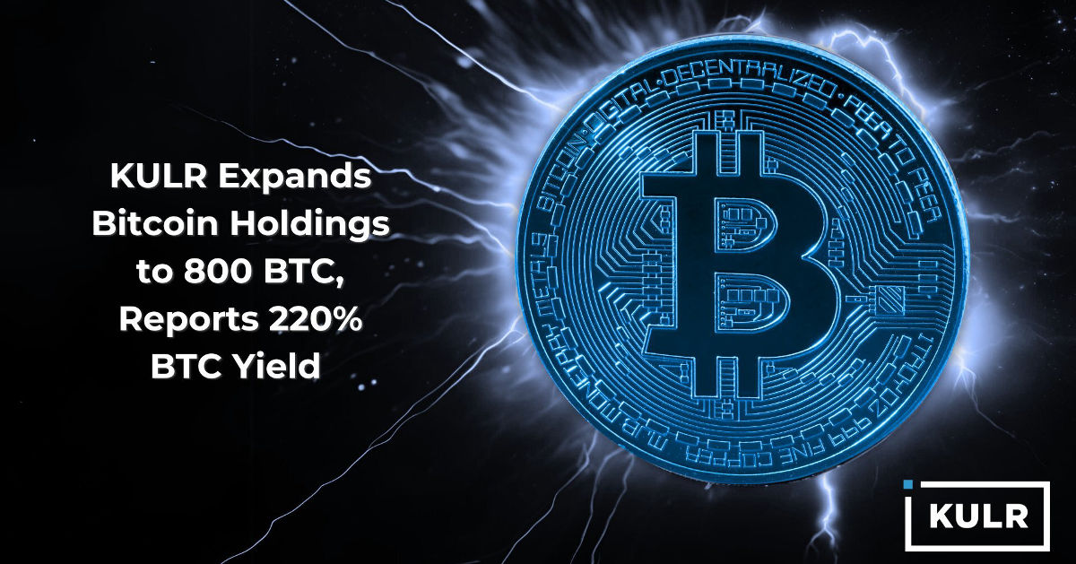 KULR Expands Bitcoin Treasury to $78M, Cites 220% BTC Yield YTD
