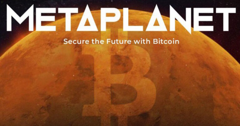 Metaplanet Acquires 1,004 Bitcoin, Raising Total Holdings to 7,800 BTC