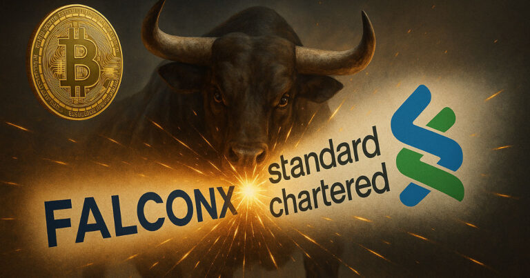 Standard Chartered Bank Signs Partnership With Digital Asset Broker FalconX