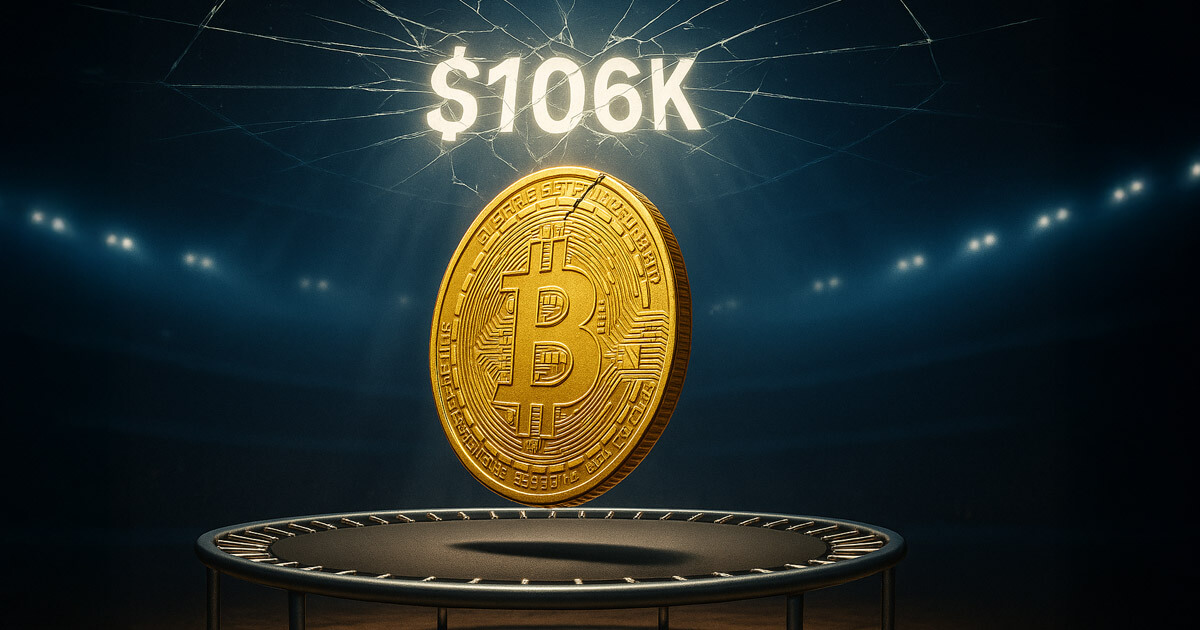 Bitcoin still cannot close a daily candle above $106k after 8 failed attempts in 2025