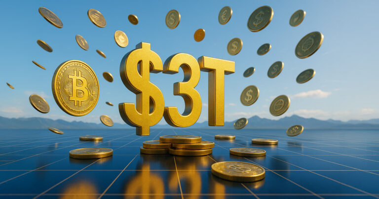 Bitcoin’s dominance fuels crypto market climb to $3 trillion