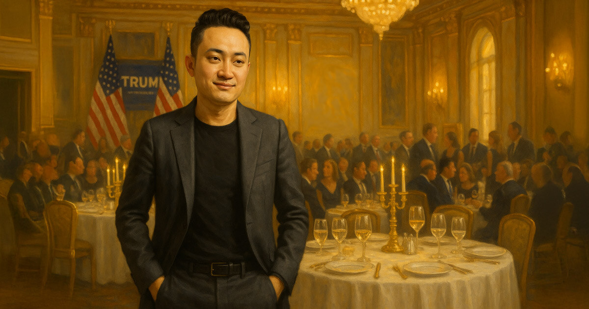Tron founder Justin Sun tops TRUMP memecoin holders rankings earning VIP gala dinner invite