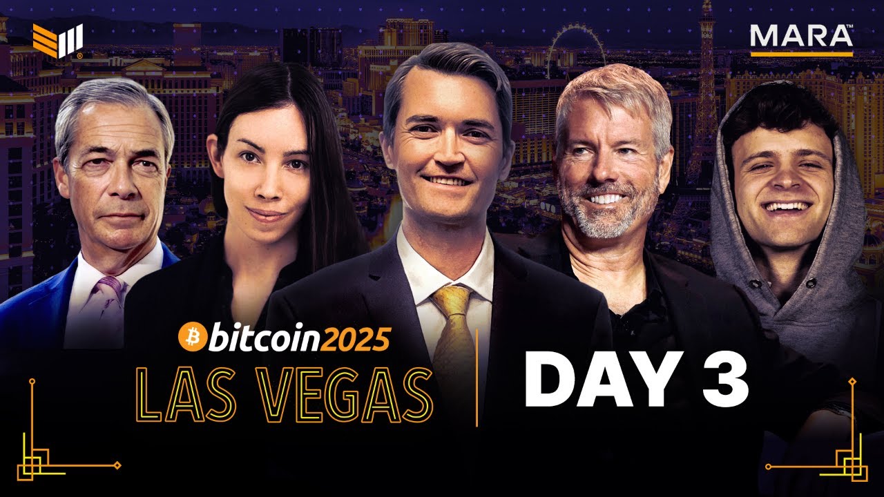🔴 LIVE: The Bitcoin Conference 2025 – Day 3