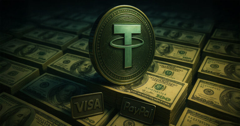 USDT supply surpasses $150 billion as stablecoins outpace mainstream giants Visa, PayPal