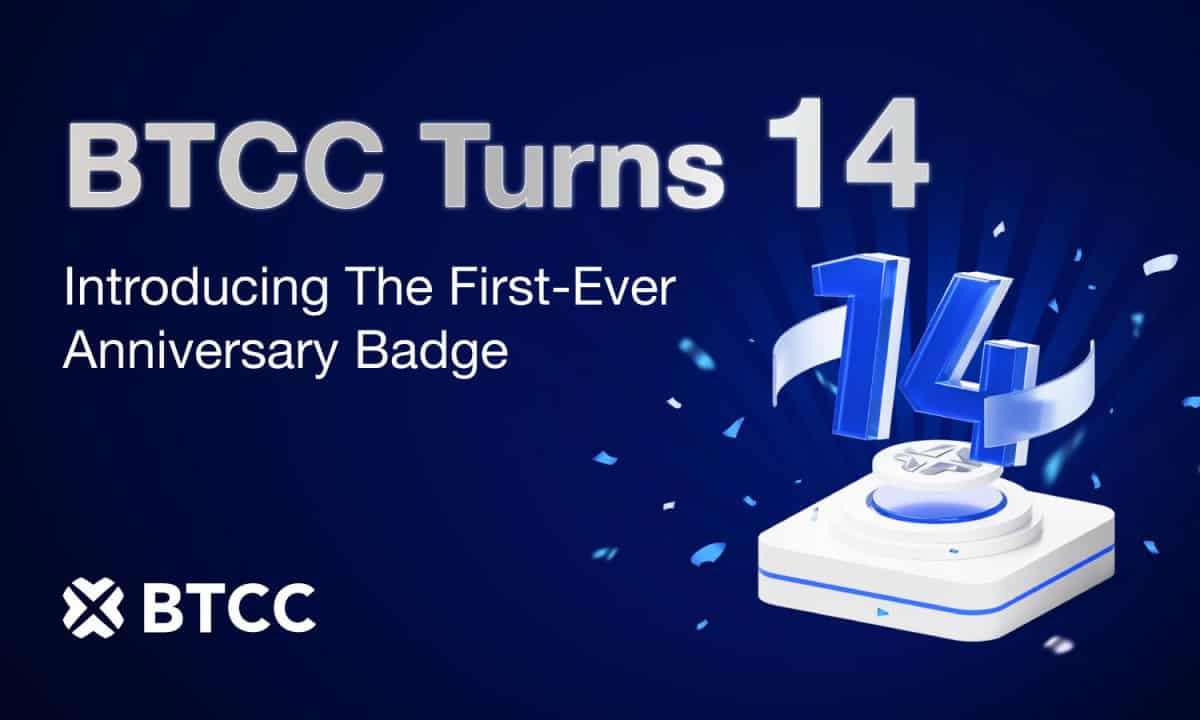 BTCC Exchange Celebrates 14th Anniversary with Launch of First-Ever User Badge Program