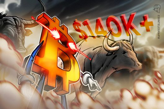 Bitcoin price targets mushroom as traders bet on $140K+ this bull run