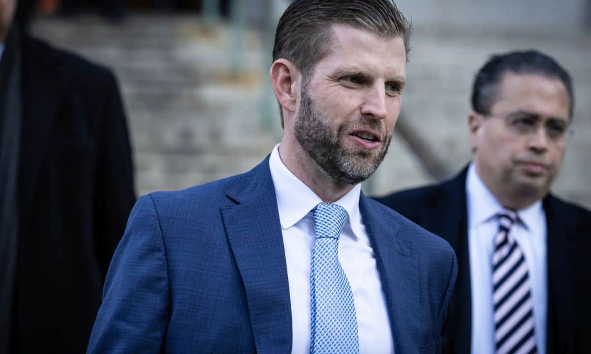 Eric Trump Denies Ties to Tron’s Reverse Merger with SRM Entertainment