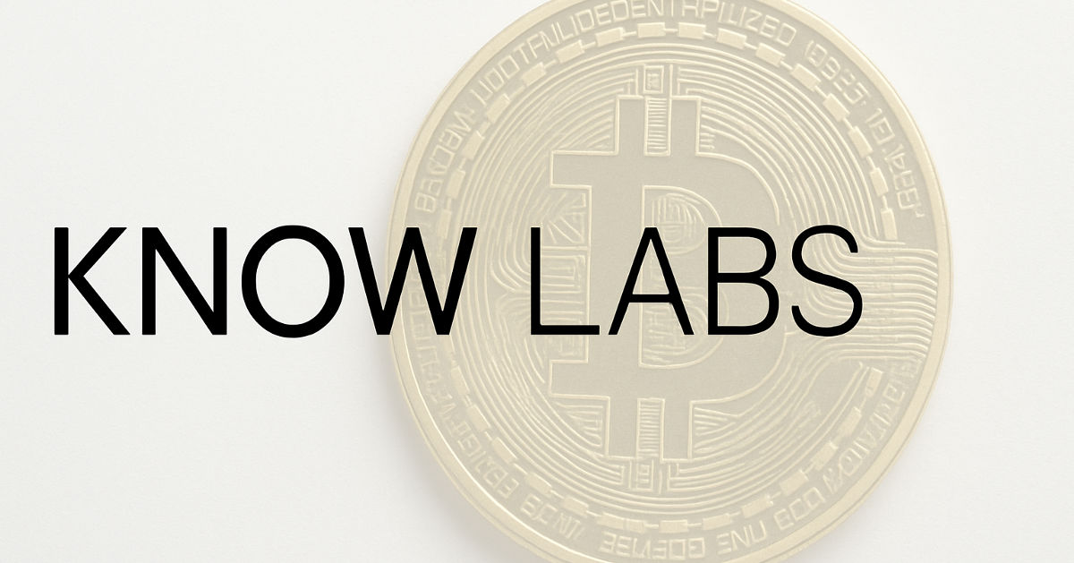 Know Labs, Inc. Announces Adopting a Bitcoin Treasury Strategy, Starting with 1,000 Bitcoin