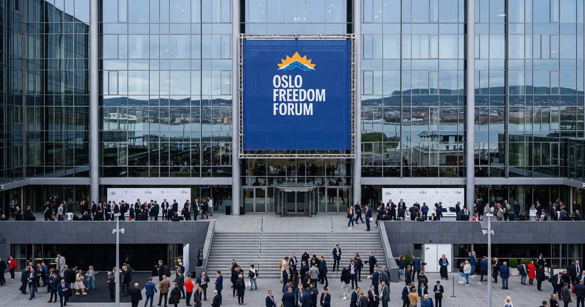 The 30,000-Foot View of the Oslo Freedom Forum