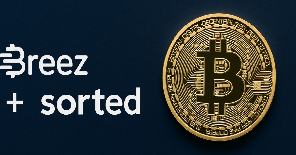 Sorted Wallet Integrates Breez SDK to Enable Bitcoin Payments on Feature Phones