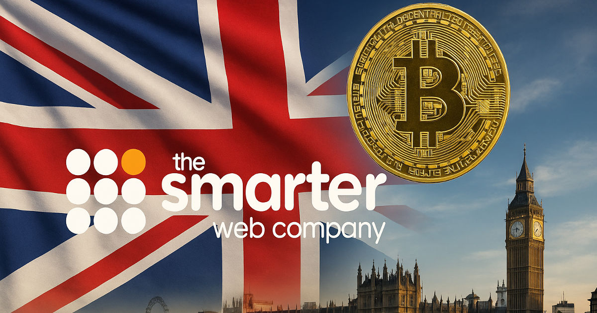 The Smarter Web Company Expands Bitcoin Holdings With £15.2M Purchase