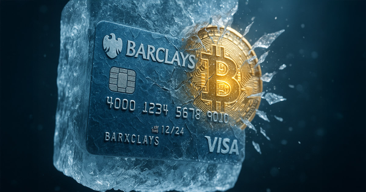 Barclaycard ‘Makes Money Work For You’ unless you want to buy crypto – because its banned