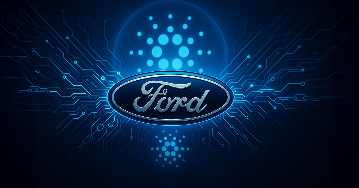 Ford explores decentralized legal data storage on Cardano blockchain