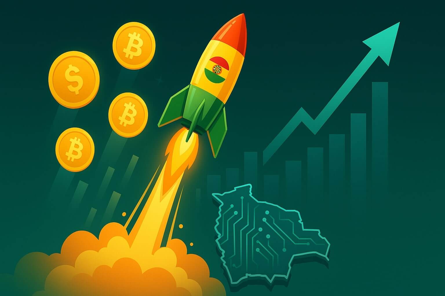 Crypto payments soar 630% in Bolivia, central bank reports $430M since lifting ban