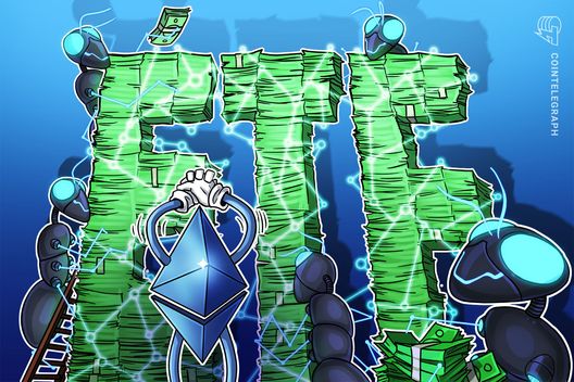 Spot Ether ETFs log $453M in inflows, extend streak to 16 days