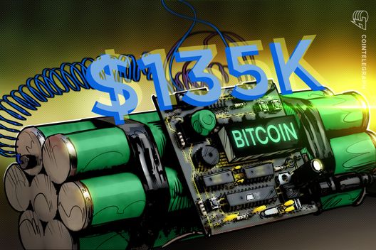 Bitcoin consolidation expected to end with impulse move to $135K: Data