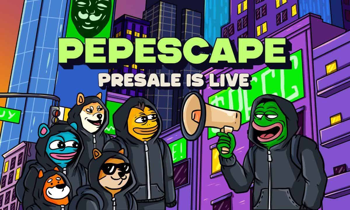 PEPESCAPE Launches Crypto Presale, Combining Memecoin Culture with Decentralized Finance Ecosystem
