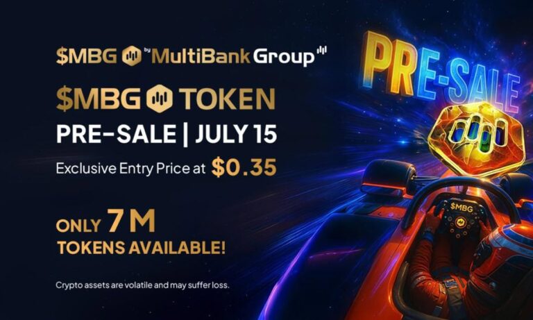 $MBG Token Pre-Sale Set for July 15 — Only 7 Million Tokens Available at $0.35