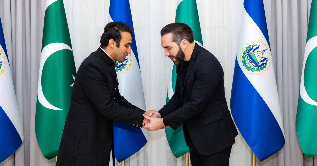 El Salvador And Pakistan Leaders Meet To Discuss Bitcoin