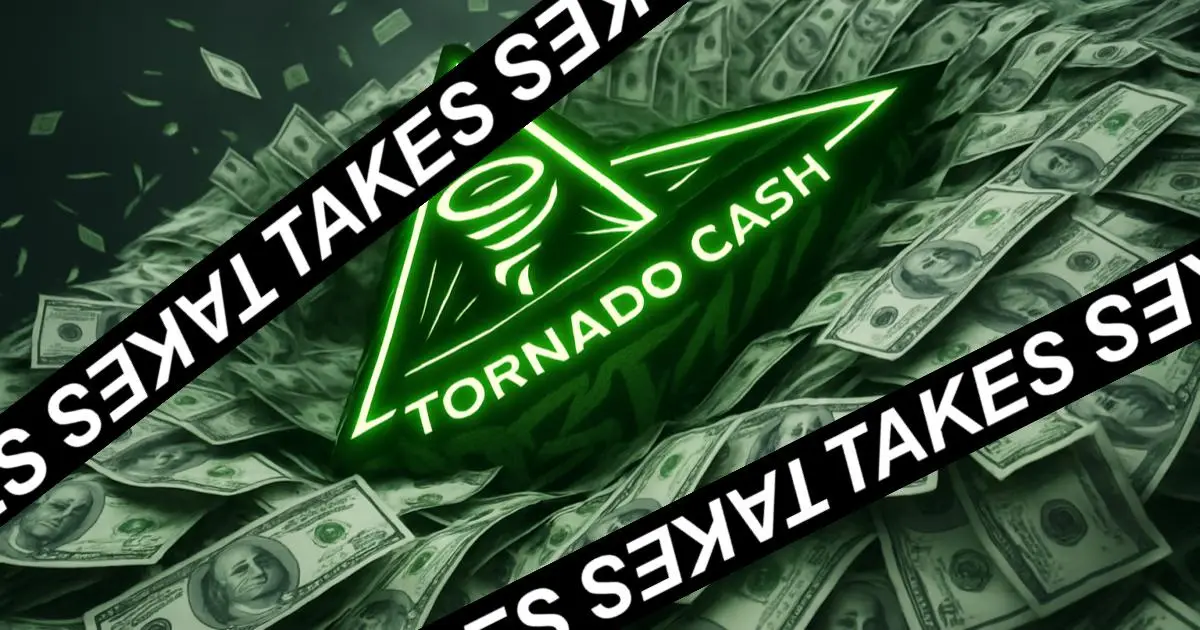 Tornado Cash, the Only Useful Ethereum Product, Is About To Be Made Illegal