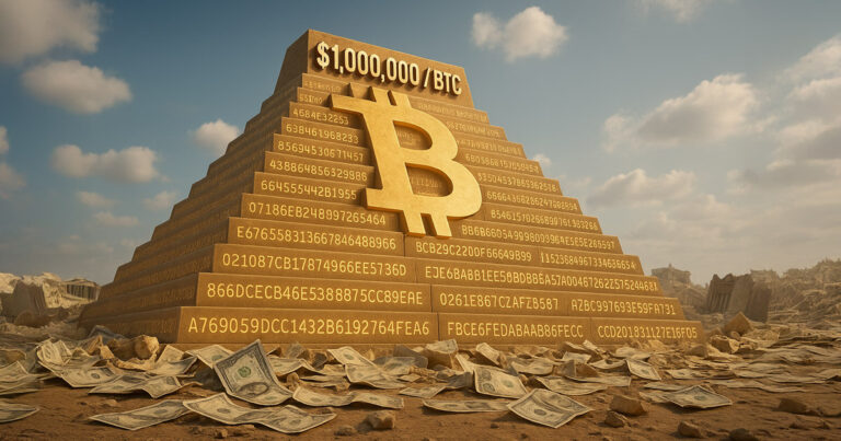 When will Bitcoin reach $1 million per coin and a $20 trillion market cap?