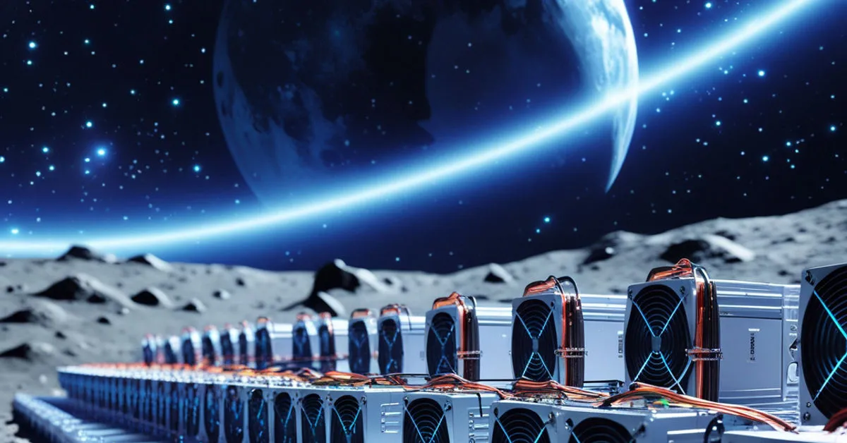 Bitcoin Mining in Space