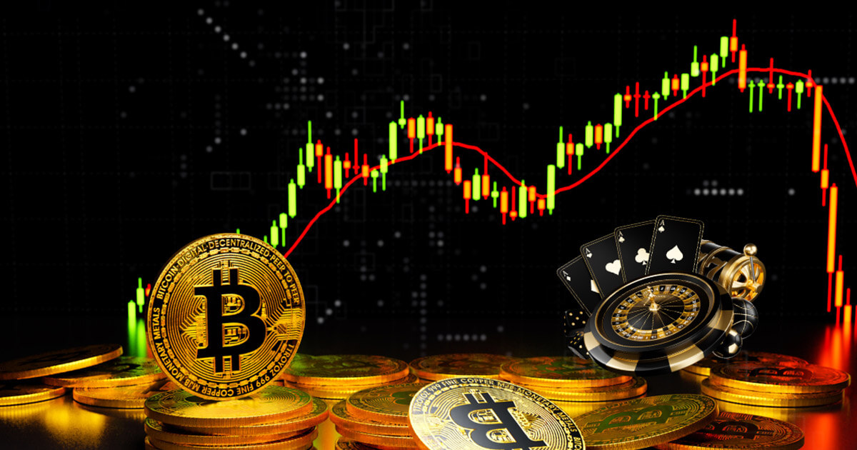 Tracking on-chain gambling activity through every crypto market roller- coaster