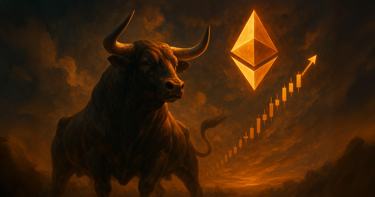 Traders are bullish on ETH as price begins to catch up with the tech