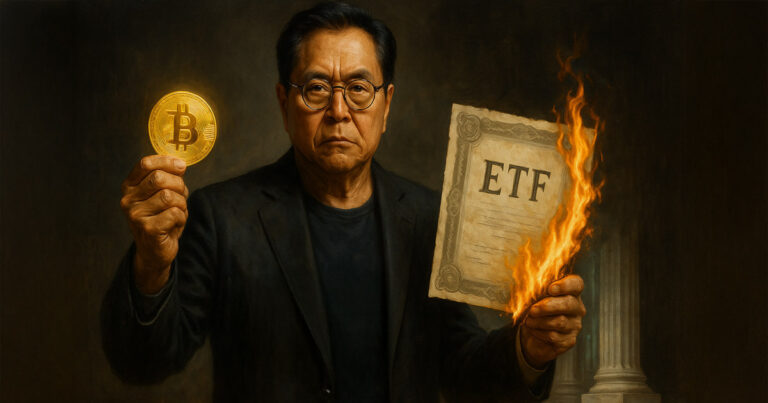 Robert Kiyosaki slams ETFs for being ‘paper versions’ of Bitcoin, gold and silver