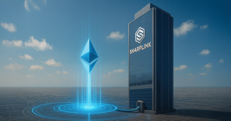 SharpLink’s quest for 1 million Ethereum boosted by $3 million staking yield