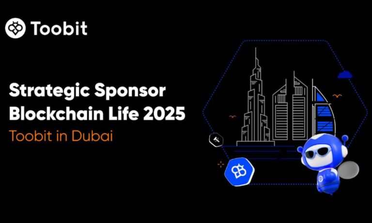 Toobit Takes Centre Stage in Dubai as Strategic Sponsor of Blockchain Life 2025
