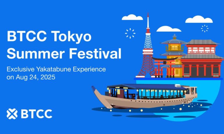 BTCC Exchange Sets Sail for Exclusive Tokyo Summer Festival 2025 Aboard Traditional Yakatabune