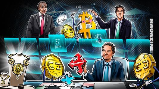 XRP eyes 20% surge in August, crypto returns to US: Hodler’s Digest, July 27 – Aug. 2