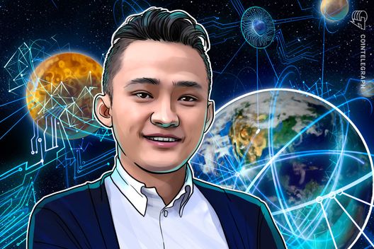Tron network founder Justin Sun returns from space