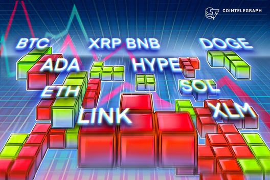 Price predictions 8/20: BTC, ETH, XRP, BNB, SOL, DOGE, ADA, LINK, HYPE, XLM